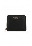 GUESS LAUREL II SLG SMALL ZIP AROUND ΠΟΡΤΟΦΟΛΙ ΓΥΝΑΙΚΕΙΟ BLACK