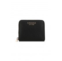 GUESS LAUREL II SLG SMALL ZIP AROUND ΠΟΡΤΟΦΟΛΙ ΓΥΝΑΙΚΕΙΟ BLACK