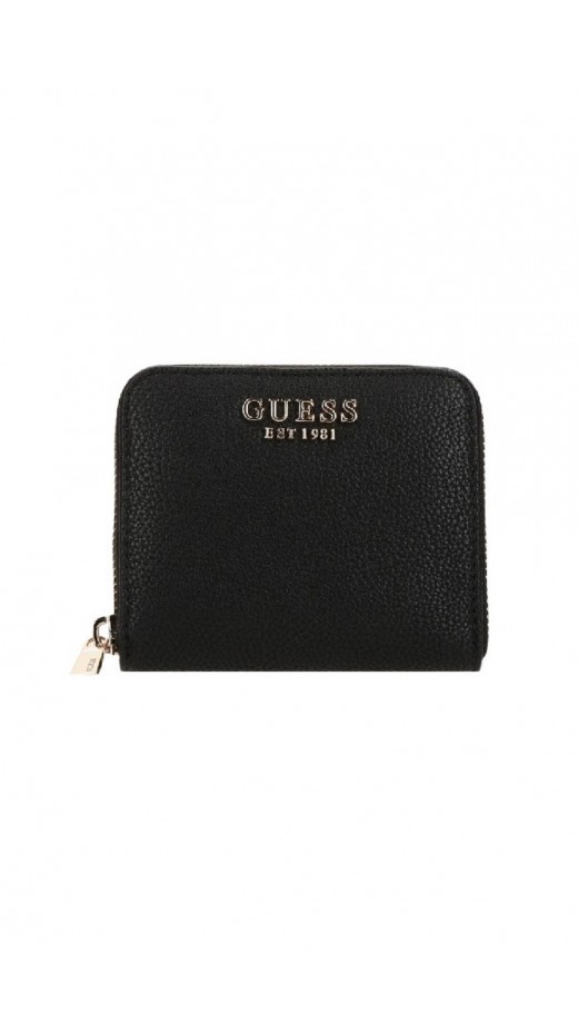 GUESS LAUREL II SLG SMALL ZIP AROUND ΠΟΡΤΟΦΟΛΙ ΓΥΝΑΙΚΕΙΟ BLACK