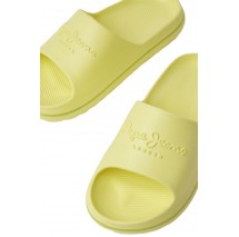 PEPE JEANS BEACH SLIDE SS23 W ΠΑΝΤΟΦΛΑ ΓΥΝΑΙΚΕΙΑ LIME