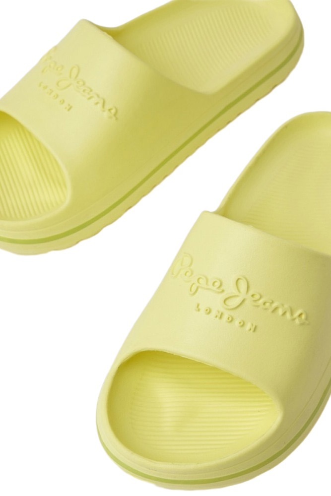 PEPE JEANS BEACH SLIDE SS23 W ΠΑΝΤΟΦΛΑ ΓΥΝΑΙΚΕΙΑ LIME