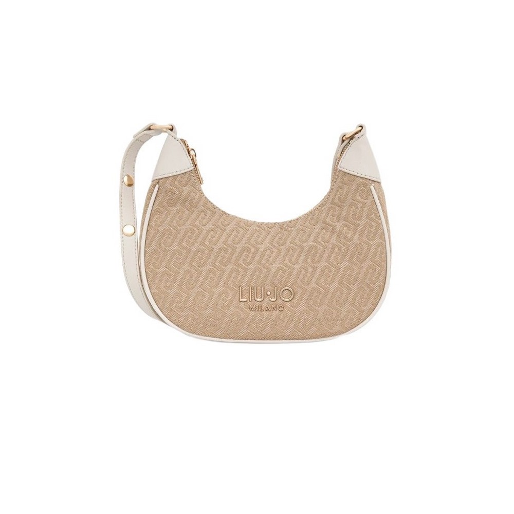 LIU JO S HOBO MIN OF 2 AA6072T378A ΤΣΑΝΤΑ ΓΥΝΑΙΚΕΙΑ BEIGE