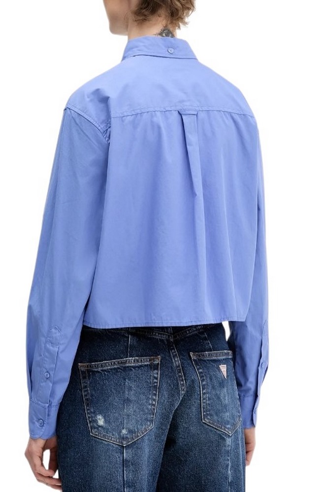 TOMMY JEANS CRP RLX SHIRT ΠΟΥΚΑΜΙΣΟ ΓΥΝΑΙΚΕΙΟ BLUE