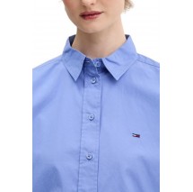 TOMMY JEANS CRP RLX SHIRT ΠΟΥΚΑΜΙΣΟ ΓΥΝΑΙΚΕΙΟ BLUE