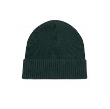 TOMMY HILFIGER FLAG PIMA COTTON BEANIE ΣΚΟΥΦΟΣ ΑΝΔΡΙΚΟΣ DARK GREEN