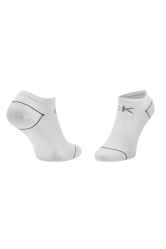 CALVIN KLEIN JEANS CK WOMEN SNEAKER 2P ALL OVER LOGO ΚΑΛΤΣΕΣ ΓΥΝΑΙΚΕΙΕΣ WHITE