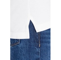 TOMMY JEANS SLIM PLACKET POLO T-SHIRT ΜΠΛΟΥΖΑ ΑΝΔΡΙΚΗ WHITE