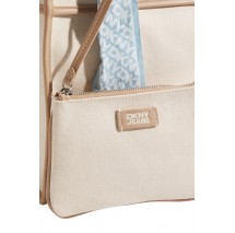 DKNY DALLAS TOTE HANDBAG R61AGP73 ΤΣΑΝΤΑ ΓΥΝΑΙΚΕΙΑ BEIGE