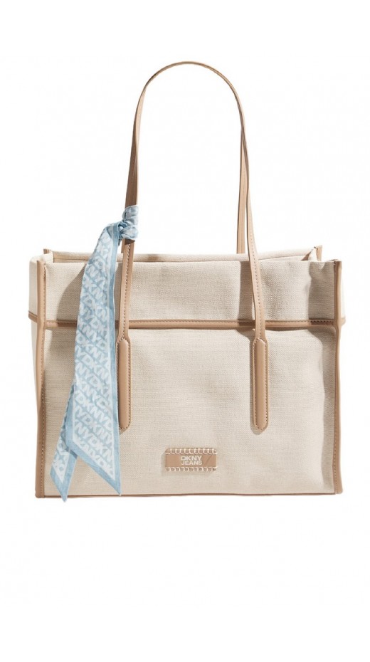 DKNY DALLAS TOTE HANDBAG R61AGP73 ΤΣΑΝΤΑ ΓΥΝΑΙΚΕΙΑ BEIGE