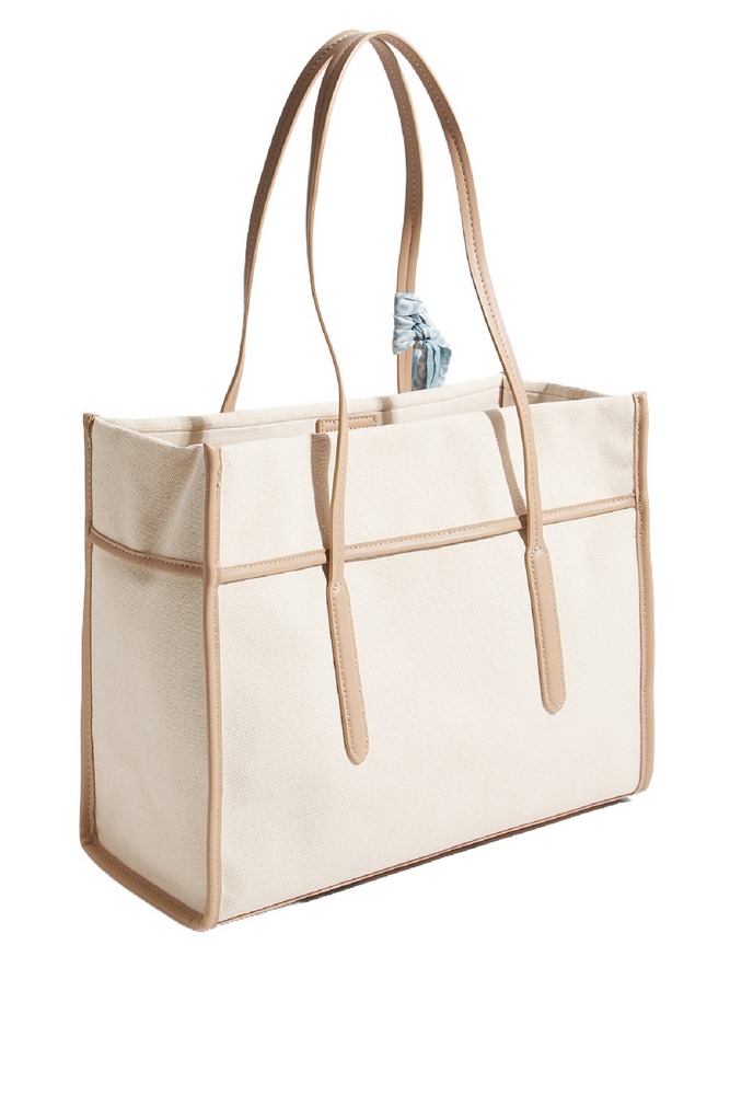 DKNY DALLAS TOTE HANDBAG R61AGP73 ΤΣΑΝΤΑ ΓΥΝΑΙΚΕΙΑ BEIGE