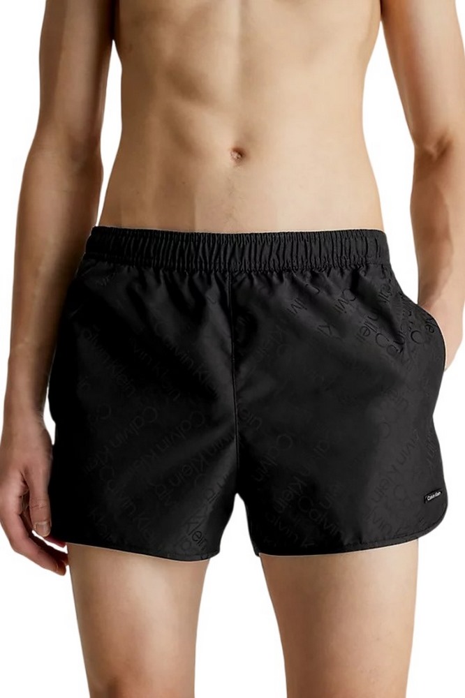 CALVIN KLEIN JEANS SHORT RUNNER ΜΑΓΙΟ ΑΝΔΡΙΚΟ BLACK
