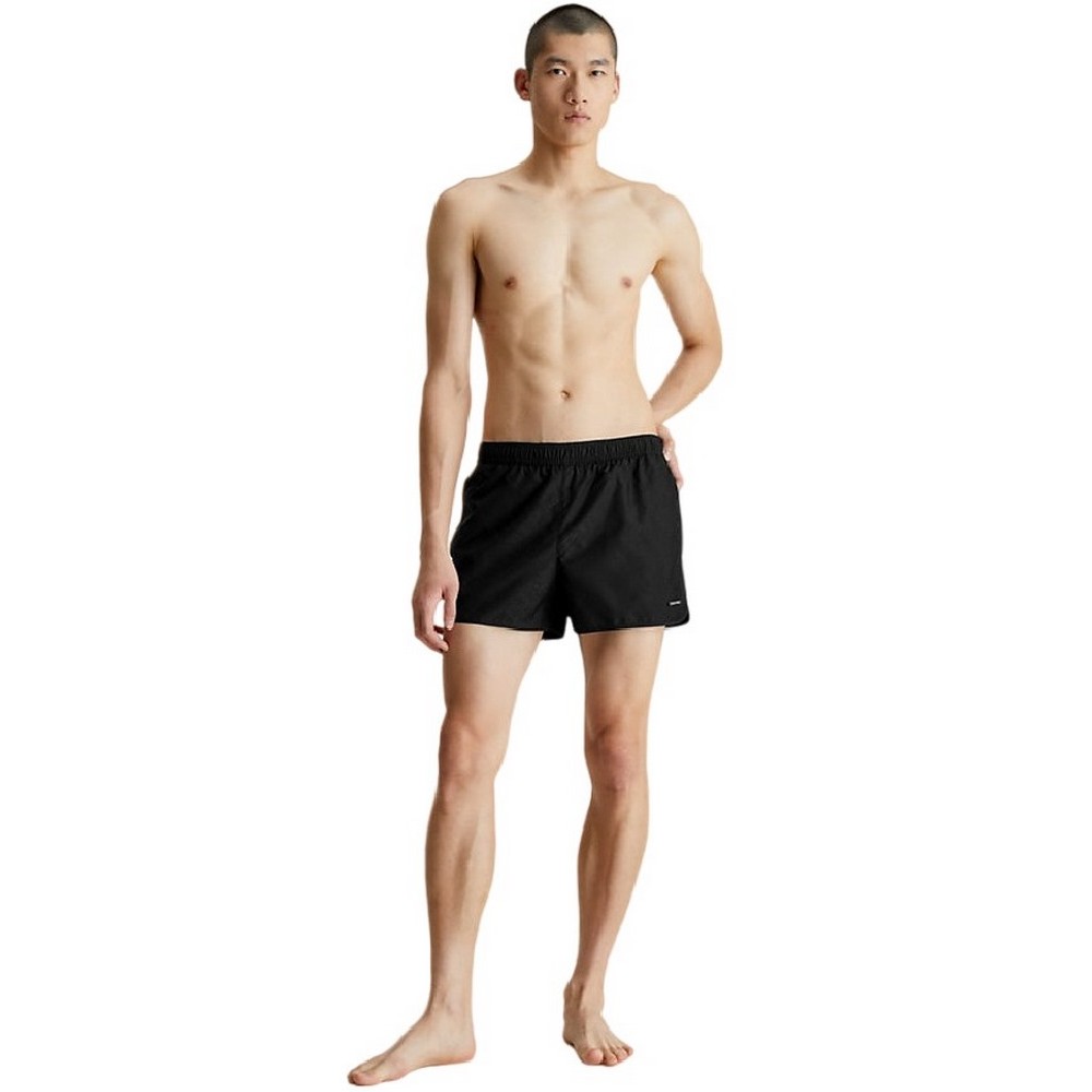 CALVIN KLEIN JEANS SHORT RUNNER ΜΑΓΙΟ ΑΝΔΡΙΚΟ BLACK