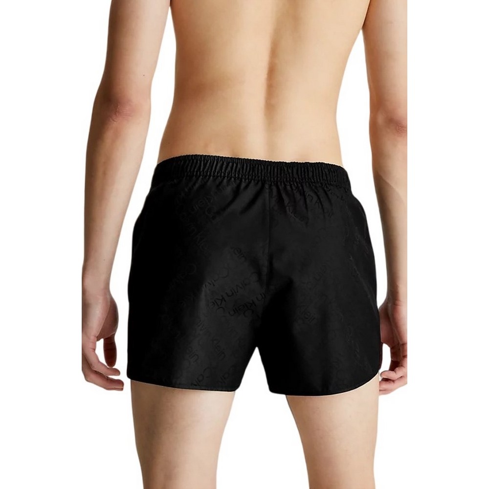 CALVIN KLEIN JEANS SHORT RUNNER ΜΑΓΙΟ ΑΝΔΡΙΚΟ BLACK