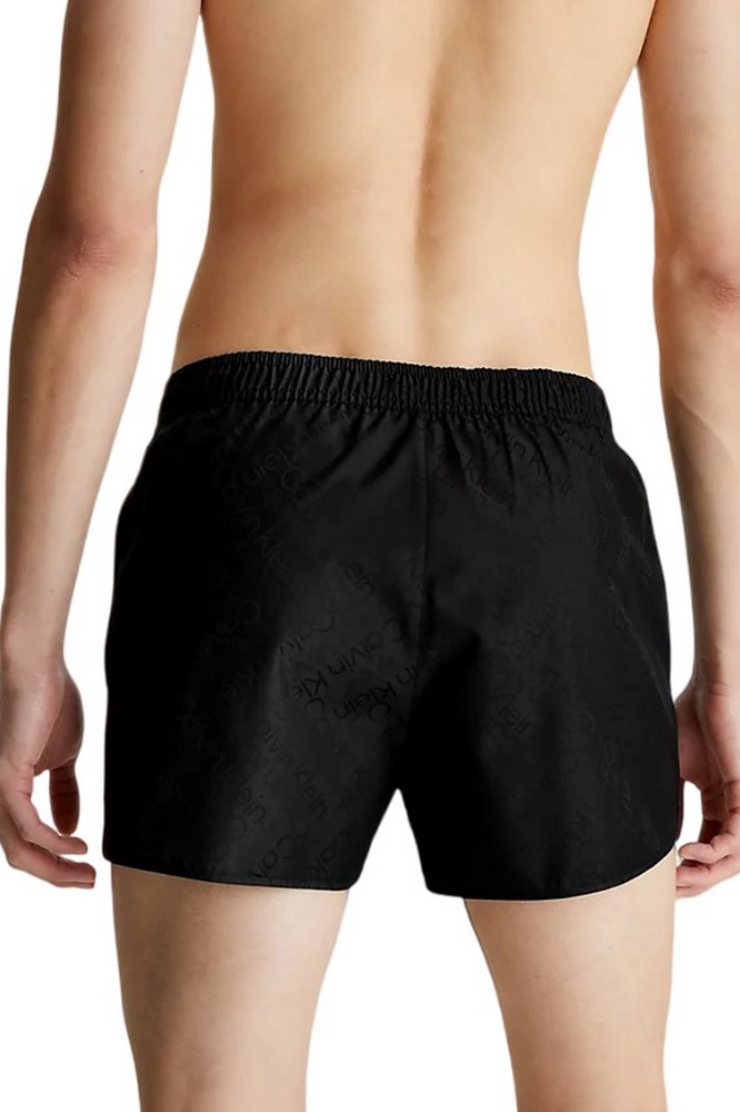 CALVIN KLEIN JEANS SHORT RUNNER ΜΑΓΙΟ ΑΝΔΡΙΚΟ BLACK