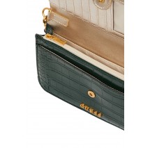 GUESS G JAMES XBODY FLAP ORGANIZER ΤΣΑΝΤΑ ΓΥΝΑΙΚΕΙΑ GREEN