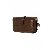 GUESS G JAMES XBODY FLAP ORGANIZER ΤΣΑΝΤΑ ΓΥΝΑΙΚΕΙΑ BRONZE