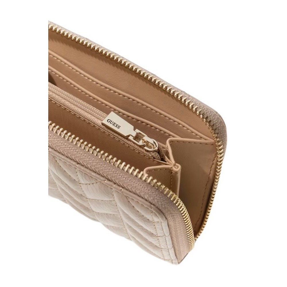 GUESS CHERYL SLG MEDIUM ZIP AROUND ΠΟΡΤΟΦΟΛΙ ΓΥΝΑΙΚΕΙΟ TAUPE
