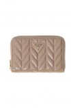 GUESS CHERYL SLG MEDIUM ZIP AROUND ΠΟΡΤΟΦΟΛΙ ΓΥΝΑΙΚΕΙΟ TAUPE