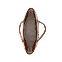 LIU JO L FERIELLE TOTE BAG AA6208T387A ΤΣΑΝΤΑ ΓΥΝΑΙΚΕΙΑ WHITE/CREAMY