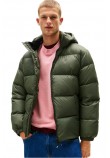 TOMMY JEANS ESSENTIAL DOWN JACKET ΜΠΟΥΦΑΝ ΑΝΔΡΙΚΟ KHAKI TOMMY JEANS ESSENTIAL DOWN JACKET ΜΠΟΥΦΑΝ ΑΝΔΡΙΚΟ KHAKI