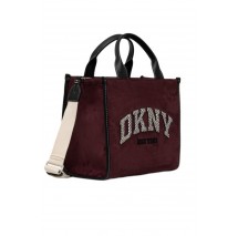 DKNY HADLEE MD TOTE HANDBAG R62AMR57 ΤΣΑΝΤΑ ΓΥΝΑΙΚΕΙΑ BORDEAUX