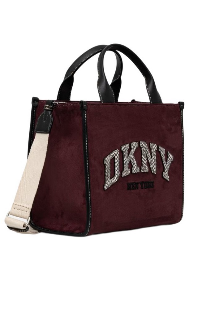 DKNY HADLEE MD TOTE HANDBAG R62AMR57 ΤΣΑΝΤΑ ΓΥΝΑΙΚΕΙΑ BORDEAUX