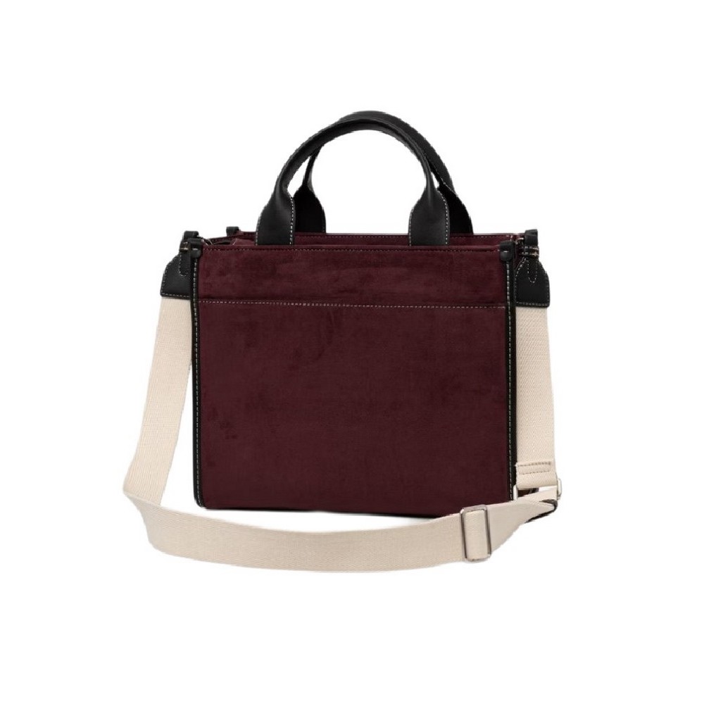 DKNY HADLEE MD TOTE HANDBAG R62AMR57 ΤΣΑΝΤΑ ΓΥΝΑΙΚΕΙΑ BORDEAUX