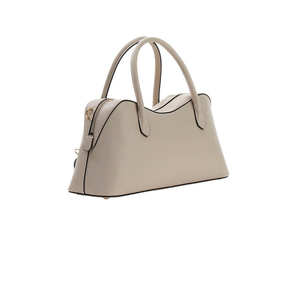 GUESS DAVINA SATCHEL ΤΣΑΝΤΑ ΓΥΝΑΙΚΕΙΑ TAUPE