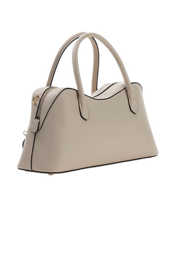GUESS DAVINA SATCHEL ΤΣΑΝΤΑ ΓΥΝΑΙΚΕΙΑ TAUPE