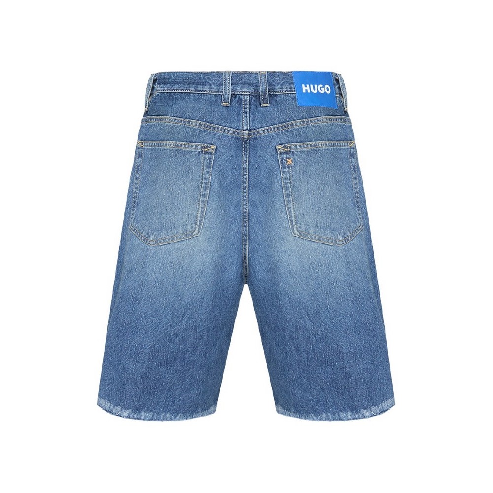 HUGO BOSS MASON/S ΤΖΙΝ ΒΕΡΜΟΥΔΑ ΑΝΔΡΙΚΗ BLUΕ DENIM