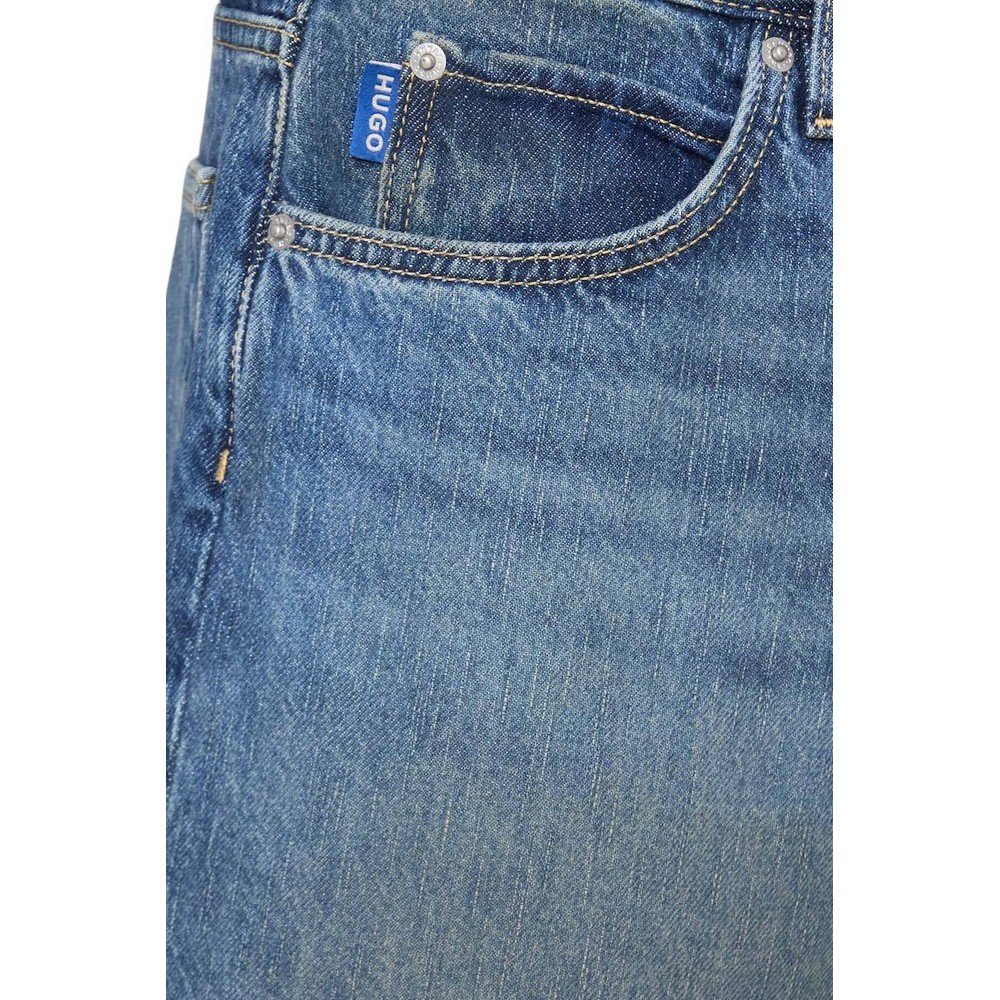 HUGO BOSS MASON/S ΤΖΙΝ ΒΕΡΜΟΥΔΑ ΑΝΔΡΙΚΗ BLUΕ DENIM