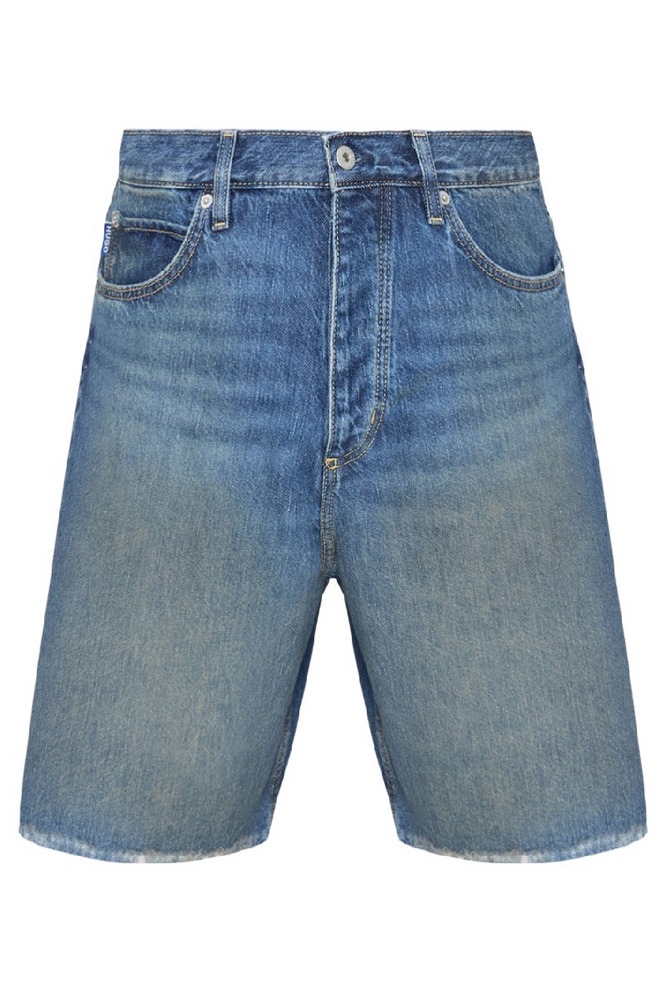 HUGO BOSS MASON/S ΤΖΙΝ ΒΕΡΜΟΥΔΑ ΑΝΔΡΙΚΗ BLUΕ DENIM