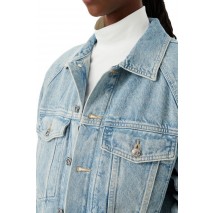 CALVIN KLEIN JEANS BRANDED BOXY DENIM JACKET FRESH ΤΖΙΝ ΜΠΟΥΦΑΝ ΓΥΝΑΙΚΕΙΟ DENIM LIGHT