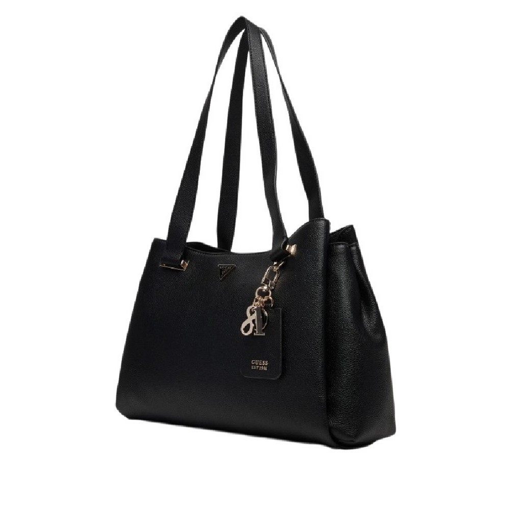GUESS EVIE GIRLFRIEND CARRYALL ΤΣΑΝΤΑ ΓΥΝΑΙΚΕΙΑ BLACK