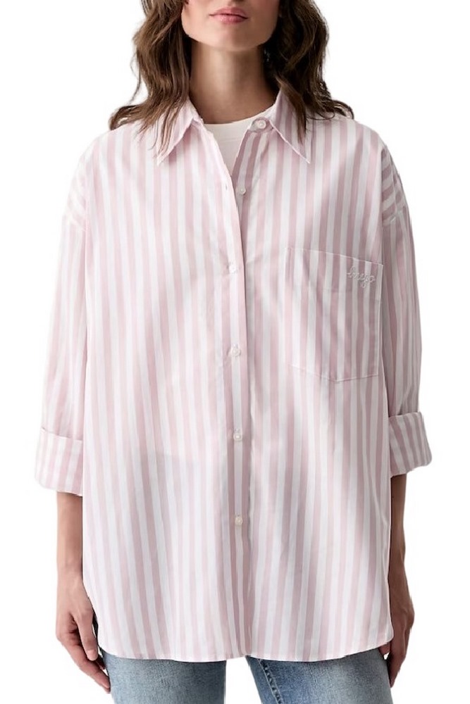 HUGO BOSS ELISANA TAILORED BLOUSE ΠΟΥΚΑΜΙΣΟ ΓΥΝΑΙΚΕΙΟ PINK