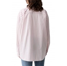HUGO BOSS ELISANA TAILORED BLOUSE ΠΟΥΚΑΜΙΣΟ ΓΥΝΑΙΚΕΙΟ PINK