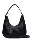 CALVIN KLEIN BOLD SMALL CRESCENT BAG ΤΣΑΝΤΑ ΓΥΝΑΙΚΕΙΑ BLACK