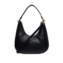 CALVIN KLEIN BOLD SMALL CRESCENT BAG ΤΣΑΝΤΑ ΓΥΝΑΙΚΕΙΑ BLACK