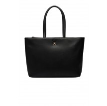 TOMMY HILFIGER LOGOTAPE TOTE ΤΣΑΝΤΑ ΓΥΝΑΙΚΕΙΑ BLACK