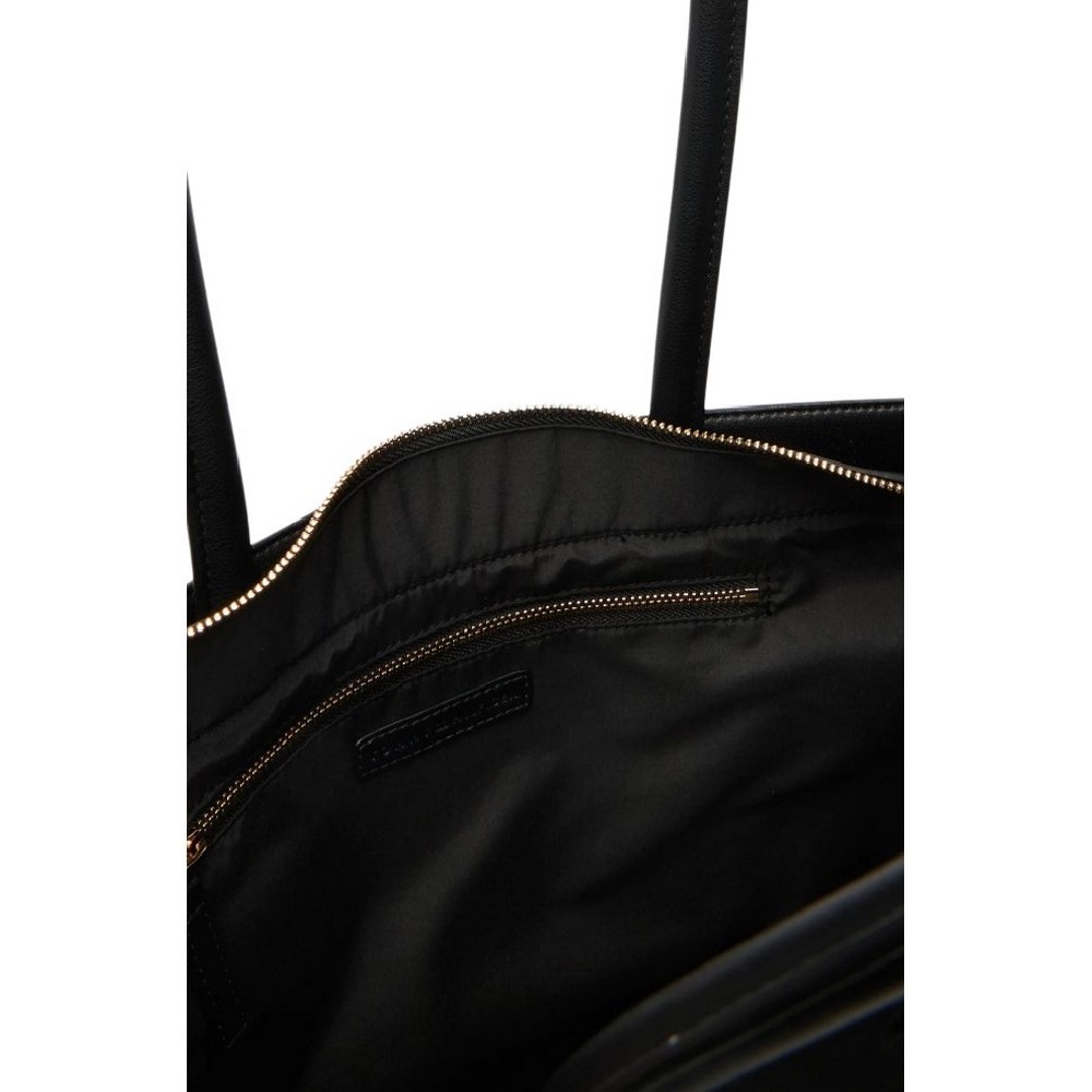 TOMMY HILFIGER LOGOTAPE TOTE ΤΣΑΝΤΑ ΓΥΝΑΙΚΕΙΑ BLACK