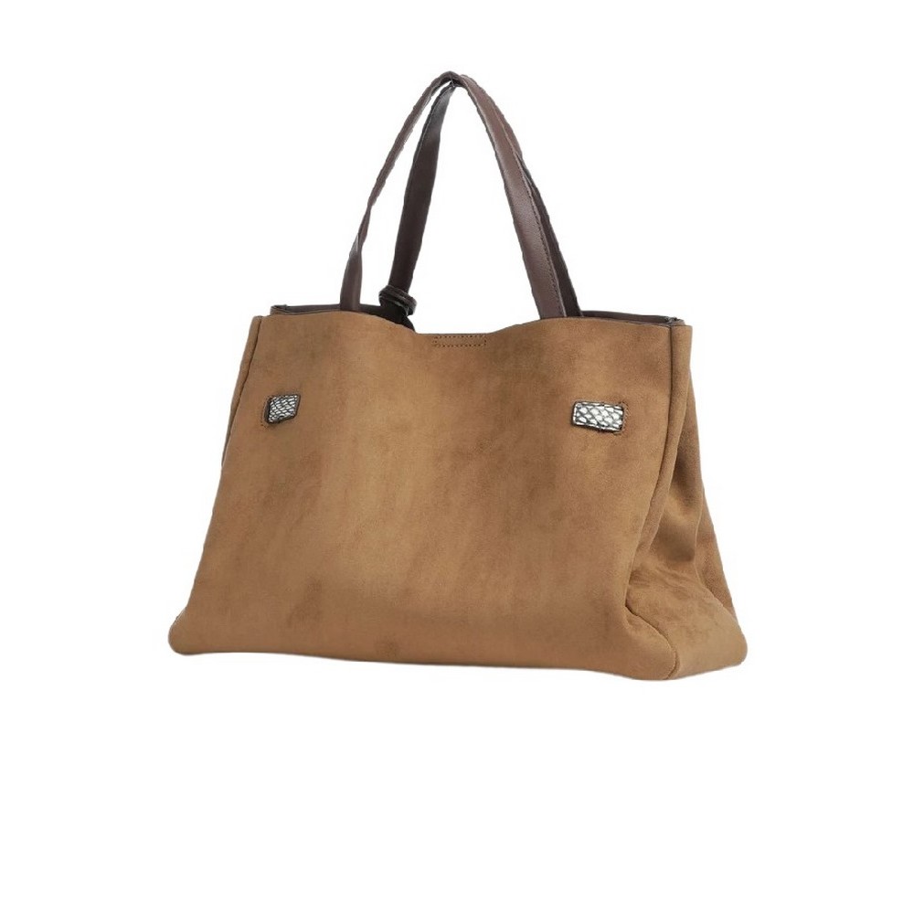 DKNY BRYAR LG SATCHELS HANDBAG R63DMK43 ΤΣΑΝΤΑ ΓΥΝΑΙΚΕΙΑ ALMOND