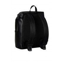 CALVIN KLEIN EMBLEM HW FLAP BACKPACK ΤΣΑΝΤΑ ΑΝΔΡΙΚΗ BLACK
