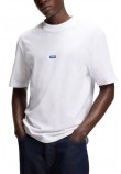 HUGO BOSS JERSEY NIEROS T-SHIRT ΜΠΛΟΥΖΑ ΑΝΔΡΙΚΗ WHITE