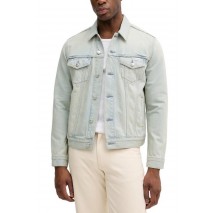 CALVIN KLEIN JEANS SEAGLASS CLASSIC TRUCKER ΜΠΟΥΦΑΝ ΑΝΔΡΙΚΟ LIGHT DENIM