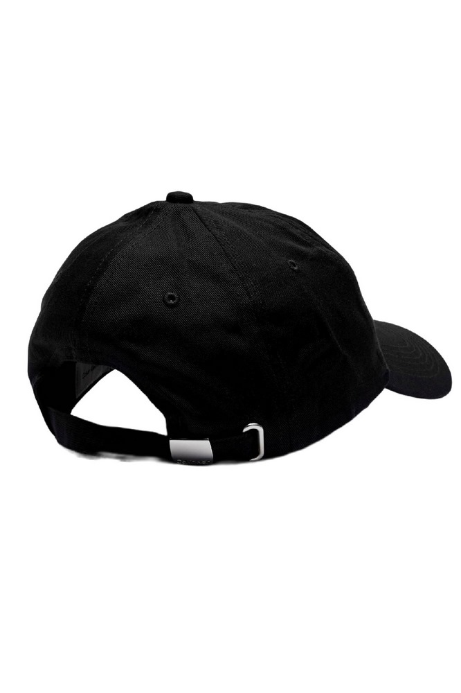 CALVIN KLEIN 6 PANEL SMALL MONOGRAM CAP ΚΑΠΕΛΟ ΑΝΔΡΙΚΟ BLACK/BLACK