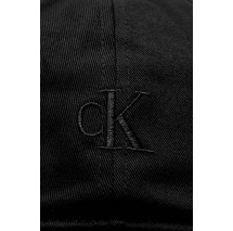 CALVIN KLEIN 6 PANEL SMALL MONOGRAM CAP ΚΑΠΕΛΟ ΑΝΔΡΙΚΟ BLACK/BLACK