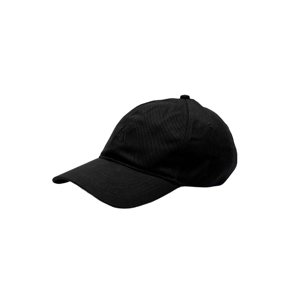 CALVIN KLEIN 6 PANEL SMALL MONOGRAM CAP ΚΑΠΕΛΟ ΑΝΔΡΙΚΟ BLACK/BLACK