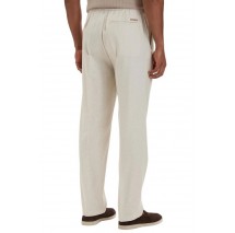 CALVIN KLEIN STRAIGHT LINEN PULL ON PANT ΠΑΝΤΕΛΟΝΙ ΑΝΔΡΙΚΟ SAND