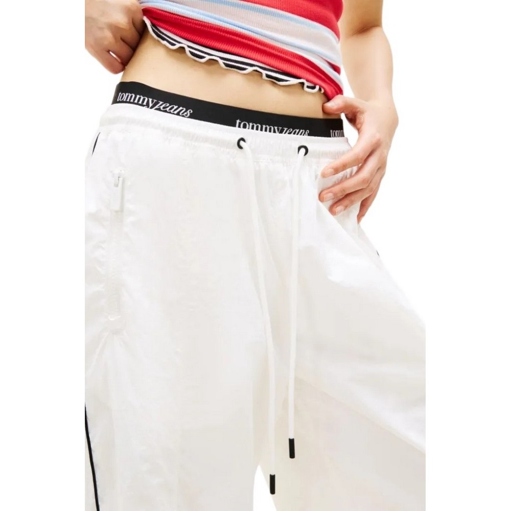 TOMMY JEANS WAISTBAND TRACK PANTS EXT ΦΟΡΜΑ ΓΥΝΑΙΚΕΙΑ ECRU