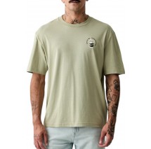 HUGO BOSS NUROBOS JERSEY T-SHIRT ΜΠΛΟΥΖΑ ΑΝΔΡΙΚΗ OLIVE